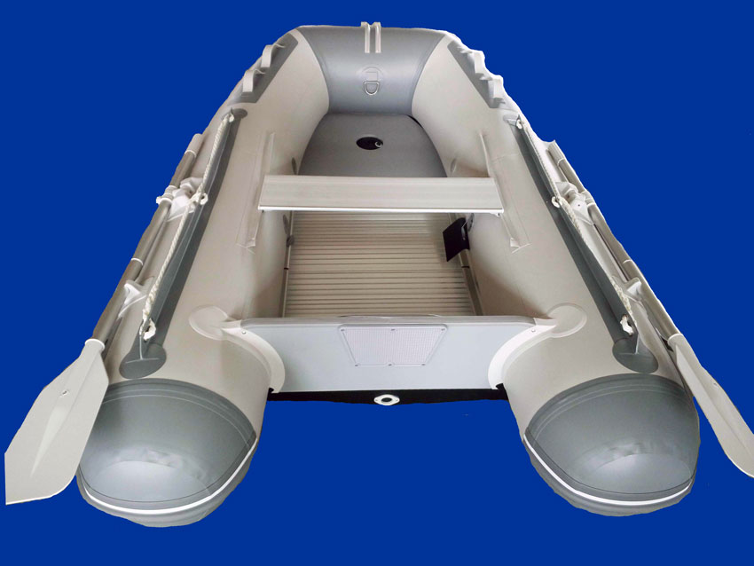 Bateau 2.4d Charles Oversea fond aluminium