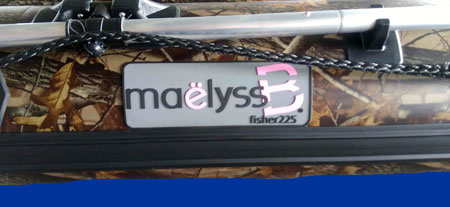 Bateau maelyss B. camouflage